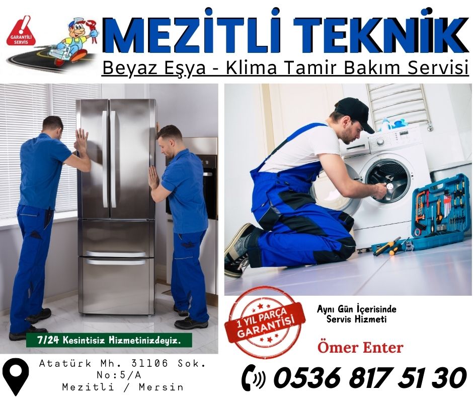 Mersin Yenişehir Vestel Servisi